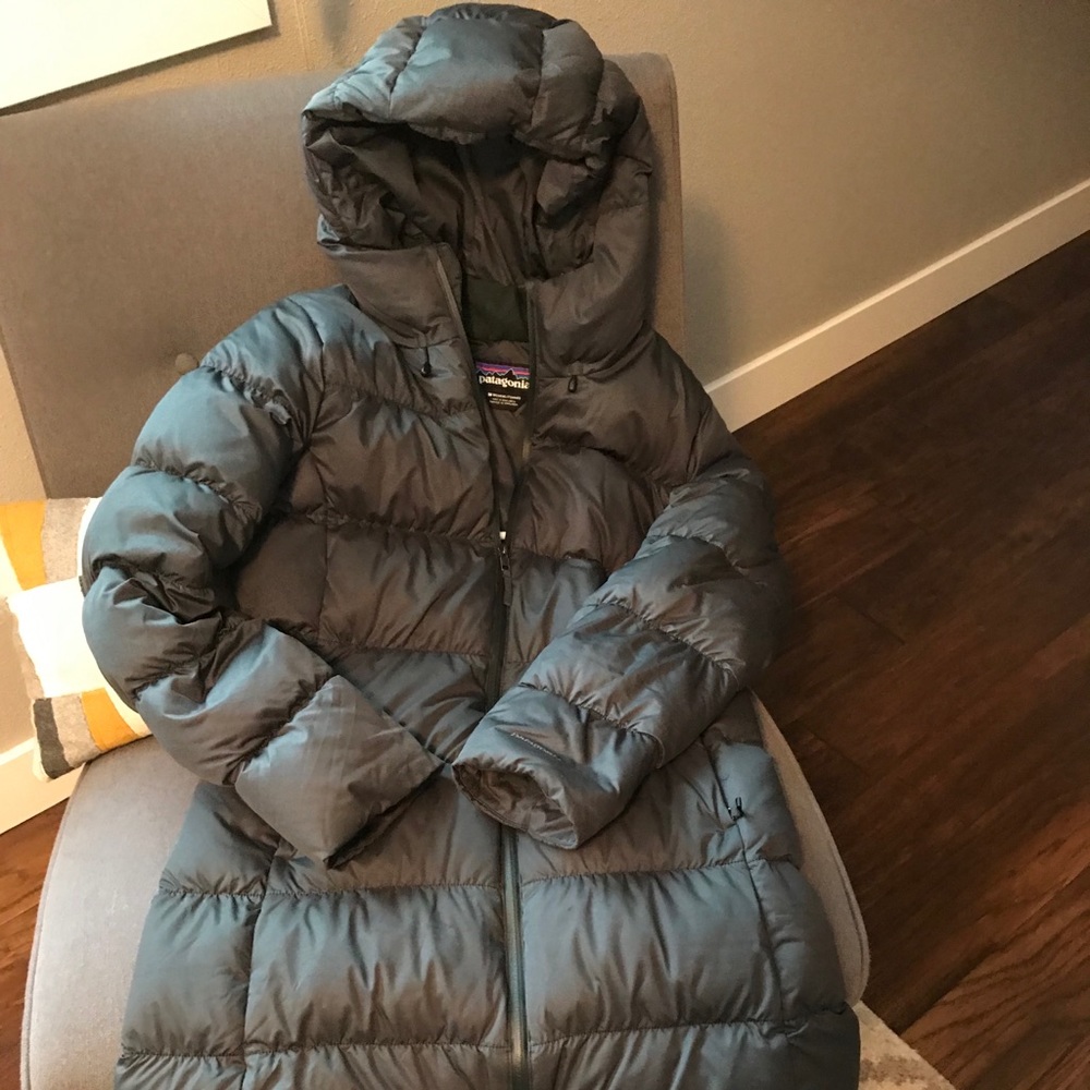 Patagonia down coat parka
